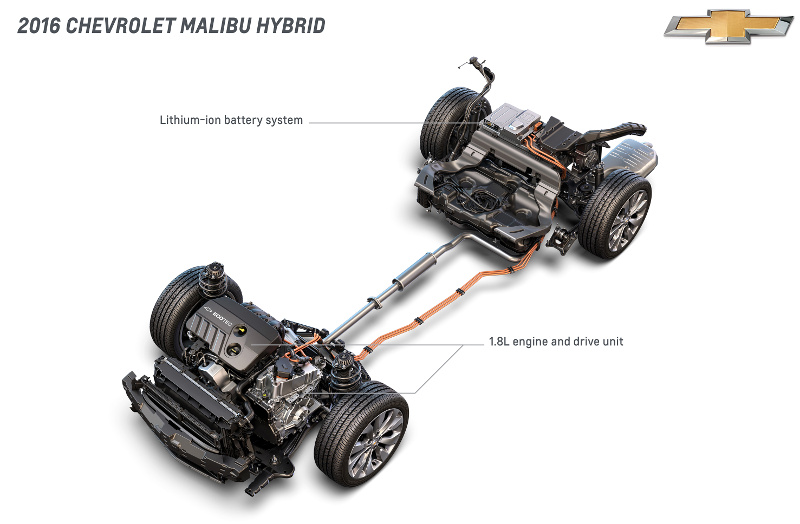 Chevrolet Malibu hybrid 2016
